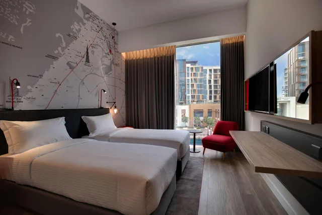 Superior, Twin Beds, Water Canal View، Intercity Hotel Dubai Jaddaf Waterfront 1/3