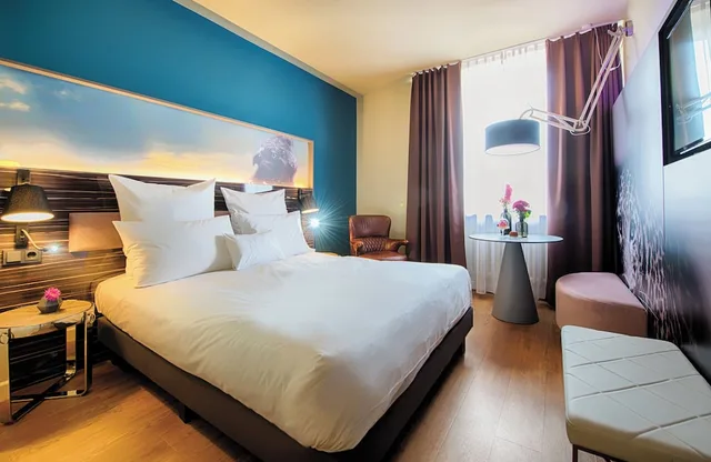 غرفة اقتصادية بسريرين منفصلين، NYX Hotel Mannheim 4/10