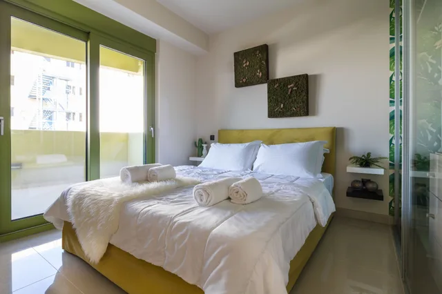 شقة بسريرين مزدوجين بغرفتي نوم مع أريكة، Athens Mosaico Suites And Apartments 4/10