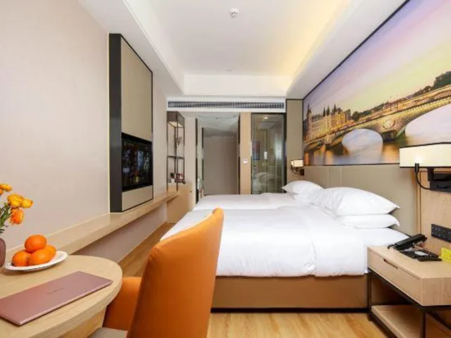 غرفة بزنس بسريرين منفصلين، Vienna International Hotel(Chongqing Airport Shop) 7/10