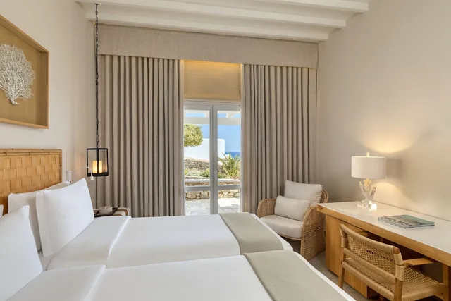room, partial sea view, Santa Marina, a Luxury Collection Resort, Mykonos 4/4