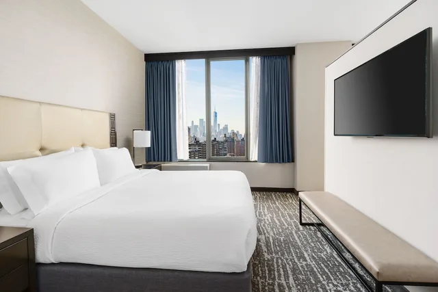 غرفة ديلوكس بسرير كينج لذوي الإعاقة، Fairfield by Marriott Inn & Suites New York Midtown Manhattan/Penn Station 2/7