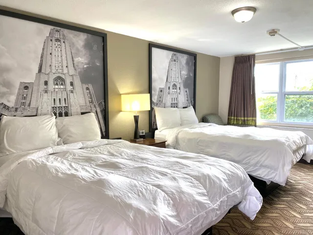 غرفة قياسية بسريرين مزدوجين، Super 8 by Wyndham Greensburg/Latrobe 4/9