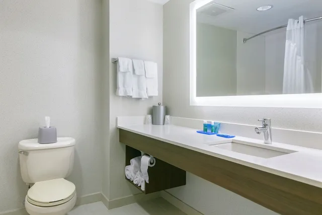 جناح بسرير كينج بحوض جاكوزي، Holiday Inn Express Hotel Stes Mt Arlington Rockaway Area 10/10
