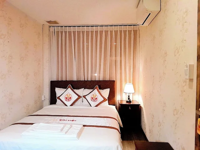 غرفة قياسية بسرير كوين بغرفة نوم واحدة بحمام خاص، The Rice Hotel & Tour - 40 Bui Vien No 9 2/10