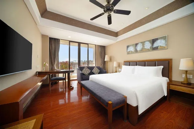 غرفة تنفيذية بسرير مزدوج، Yiyuan Xuanyu Hotel 1/2