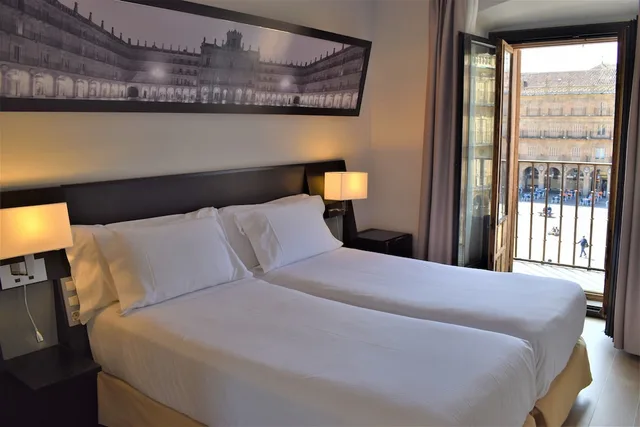 غرفة خارجية كلاسيكية بسريرين منفصلين، Hotel Sercotel Las Torres Salamanca 1/4