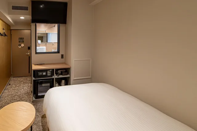 غرفة بسرير نصف مزدوج، EN HOTEL Hakata 3/8