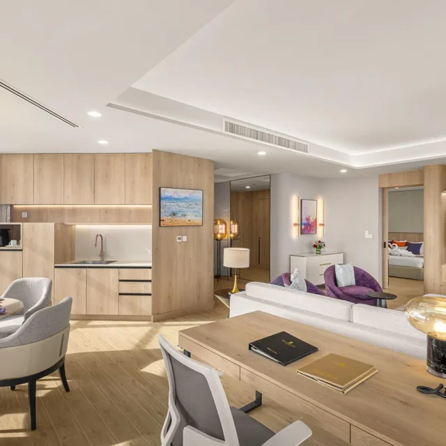 1 Bedroom, Regency, Thai, Modern, Suite، Royal Cliff Grand Hotel 5/6