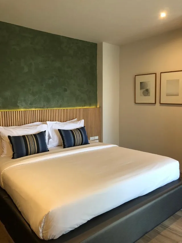 جناح بسرير كينج بإطلالة على البحر، Punnpreeda Beach Resort 1/2