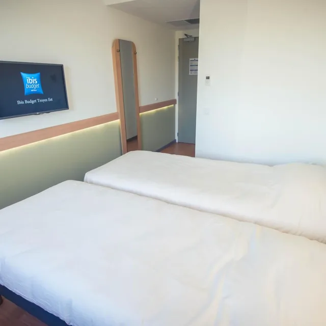 غرفة بسريرين منفصلين، Ibis Budget Troyes Est 4/10