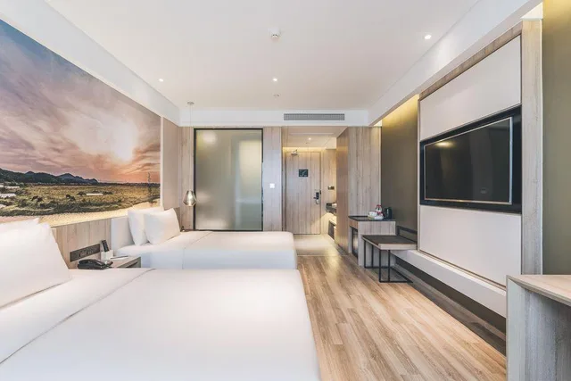 غرفة تنفيذية بسريرين منفصلين، Atour Hotel (Ningbo Airport Yinzhou Avenue) 1/1
