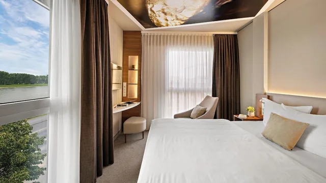 غرفة قياسية بسرير كينج، Hey Lou Hotel Monheim am Rhein 7/10