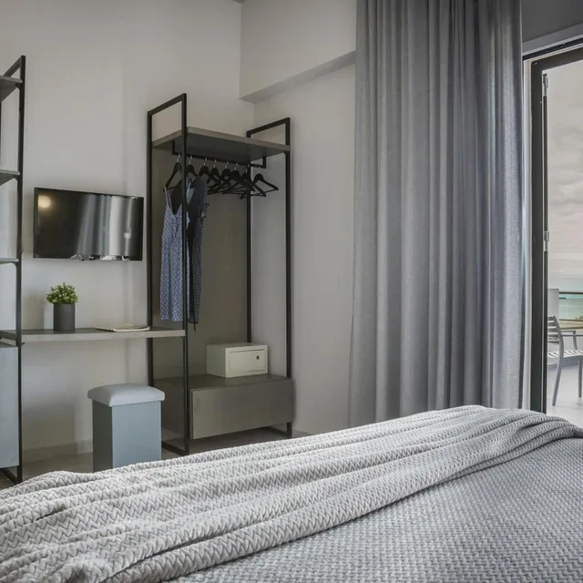 Deluxe, Double Bed, Sea View, Balcony, Limanaki Hotel 9/10