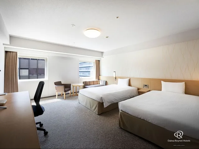 Standard, Twin Beds, North Wing، Daiwa Roynet Hotel Yokohama Kannai 1/6