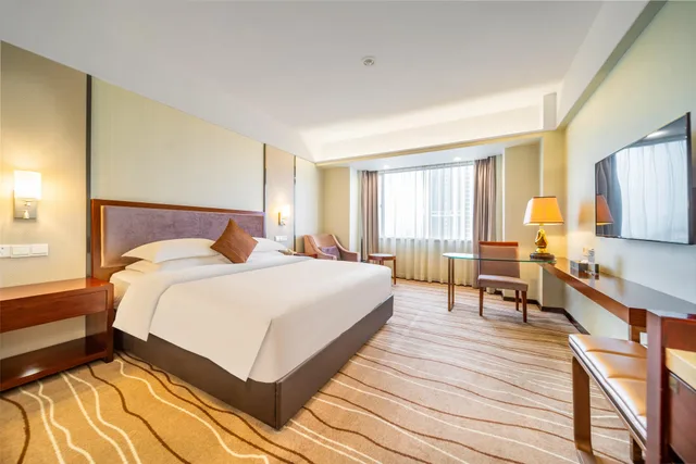 غرفة بزنس بسرير كينج، Zhongshan International Hotel 1/1