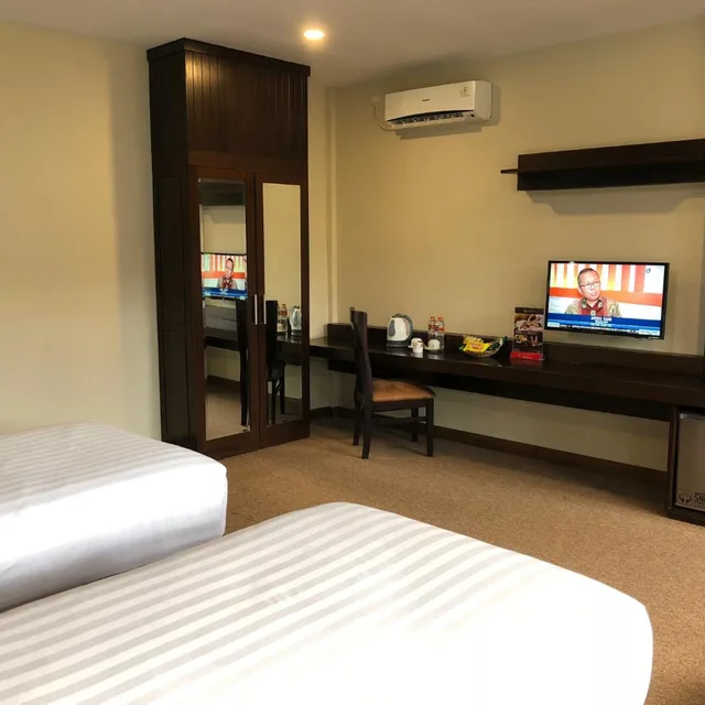 Garden, Twin Beds, Rice Field View, Grand Harvest Resort and Villas 3/10