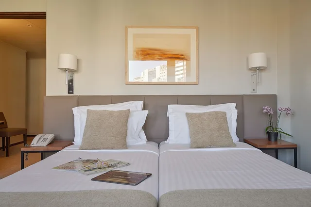 غرفة ديلوكس بسرير كينج، Hotel Dom Carlos Park 4/9