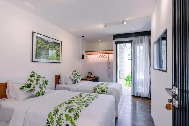 غرفة بسريرين منفصلين، Chandi Hotel Ubud 1/1