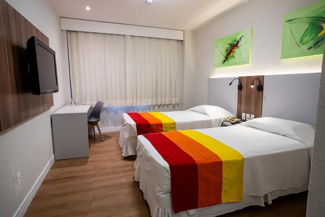 غرفة قياسية بسريرين منفصلين، Hotel Praia Centro 14/17