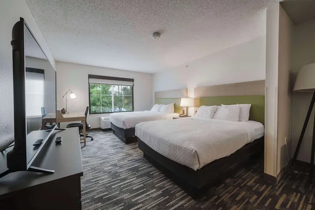 جناح استوديو بسريرين كوين، Country Inn & Suites by Radisson, Queensbury - Lake George 3/4