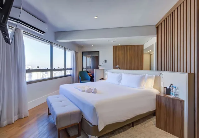 جناح بريميوم بسرير كينج لغير المدخنين، Radisson Hotel Paulista Sao Paulo 1/5