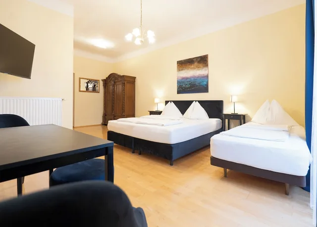 غرفة سوبيريور ثلاثية بسرير مزدوج وسرير فردي، Hotel Mariahilf 2/10
