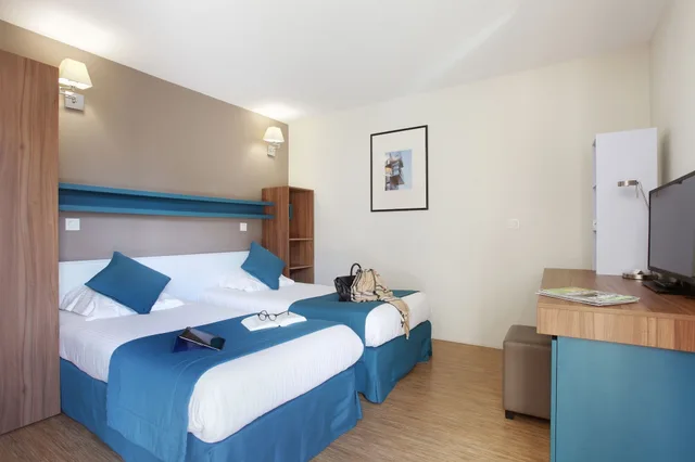 شقة بسريرين منفصلين مع سرير سحّاب إضافي، Appart'hotel Odalys City - Lyon Centre Confluence 7/10