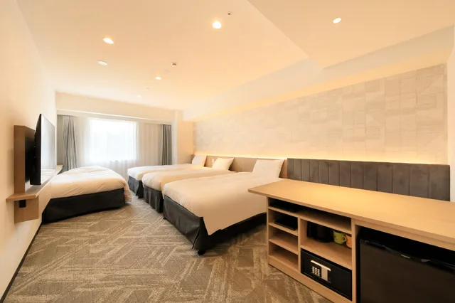 غرفة غراند عائلية بأربعة أسرّة، JR West Group Via Inn Prime Sapporo Odori 2/2