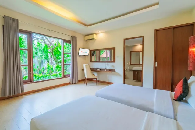 فيلا بغرفة نوم واحدة بمسبح خاص، Swiss-Belvillas Umalas 2/3