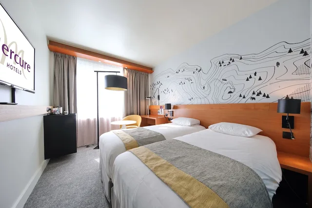 غرفة قياسية بسريرين منفصلين، Mercure Grenoble Centre Alpotel 1/10