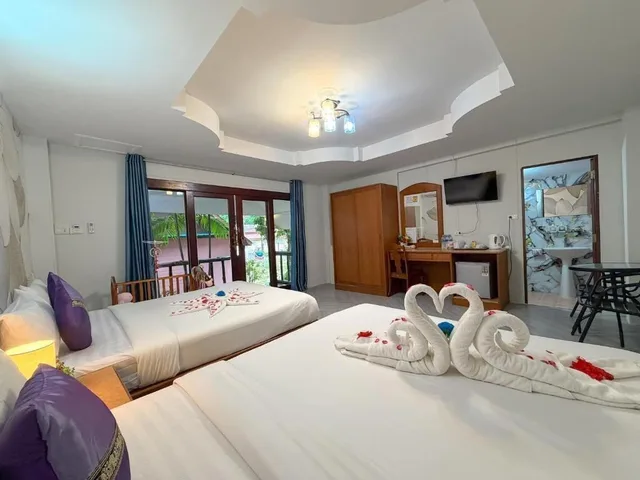 بنغل عائلي بإطلالة على الجبل بغرفة نوم واحدة، CHONGKHAO RESORT 2/6