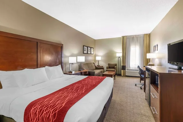 غرفة مفردة بسرير كينج مع أريكة، Spark by Hilton Grain Valley Kansas City 2/5