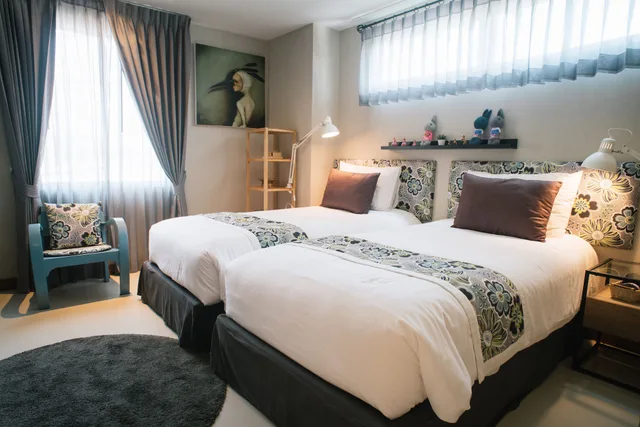 Deluxe Room Twin, Chala Number 2 Art And Gallery House 4/10
