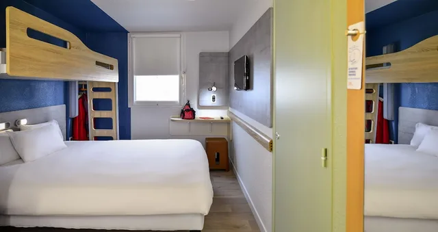 غرفة ثلاثية بسرير مزدوج، ibis budget Montpellier Sud Pres d Arenes 5/10