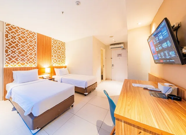 غرفة سوبيريور بسرير كوين بإطلالة على المسبح، Astara Hotel Balikpapan 2/10