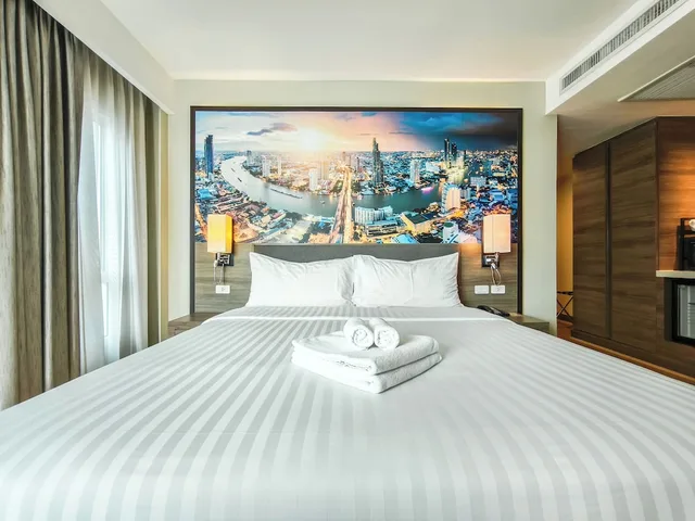 غرفة عائلية بغرفتي نوم، Citrus Sukhumvit 11 by Compass Hospitality 3/8