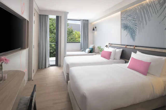 غرفة بسرير فردي تُحدَّد عند الوصول، JonoX Phuket Karon Hotel 1/1
