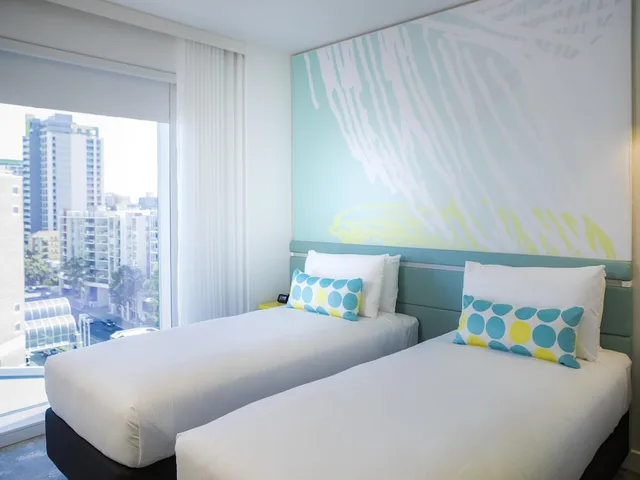 غرفة قياسية بسريرين منفصلين، Ibis Styles East Perth 2/6