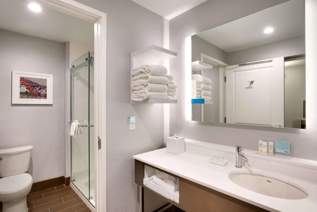 استوديو بسرير كينج، Hampton Inn Suites Anaheim Resort Convention Center 2/3