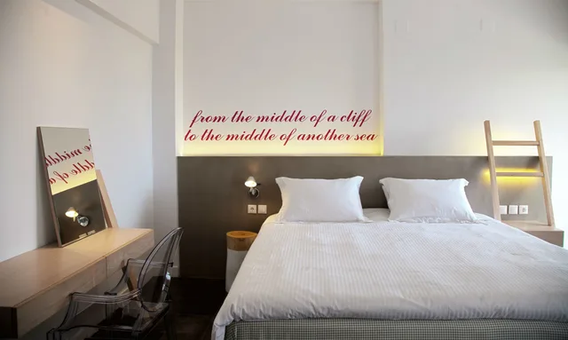 غرفة ديلوكس بسرير كينج بإطلالة على البحر، Thomais Boutique Hotel - Adults Only 1/4