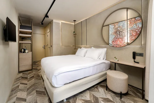 غرفة بسرير مزدوج أو سريرين منفصلين بشرفة، Alanya Buyuk Hotel 9/10