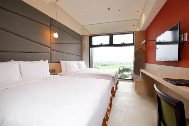 غرفة عائلية بسريرين منفصلين يُسمح فيها بالحيوانات الأليفة، Kloud Hotel 1/2