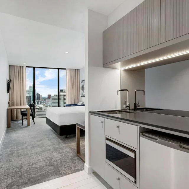 2 Bedrooms, Connecting, Apartment, King Bed, Adina Apartment Hotel Melbourne Southbank 6/8