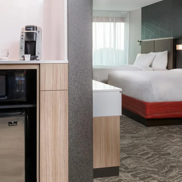 Room, 2 Queen Beds, Sofa, SpringHill Suites by Marriott Lakeland 8/9
