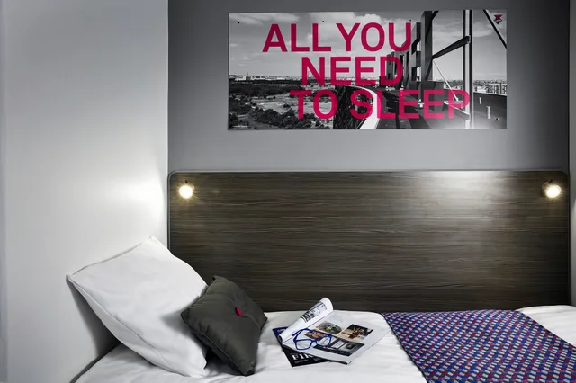 غرفة قياسية مفردة، CABINN Esbjerg 4/4