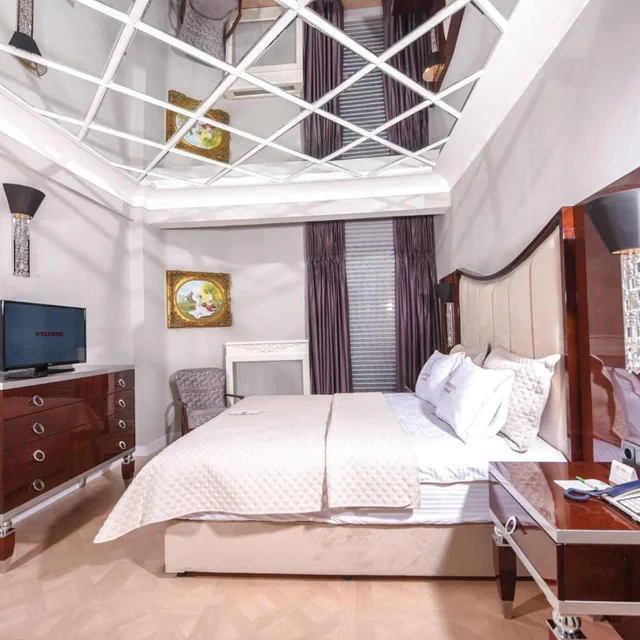 جناح بسرير كينج بإطلالة على البحر، My House Otel 1/10