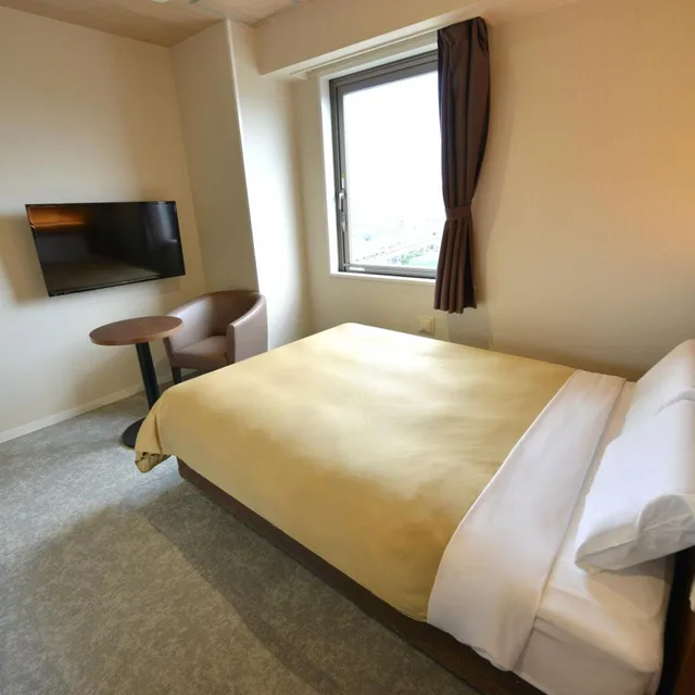 Renovated, Double Bed, Electronic Cigarette Only، Hotel New Gaea Nishikumamoto Ekimae 1/10
