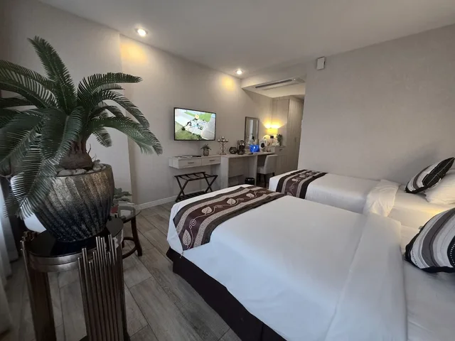 Standard, Twin Beds, Le Cannes, a Recall Luxe Hotel 4/6