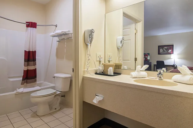 جناح بسرير كينج بحوض جاكوزي، Red Roof Inn & Suites Lake Orion/Auburn Hills 8/10